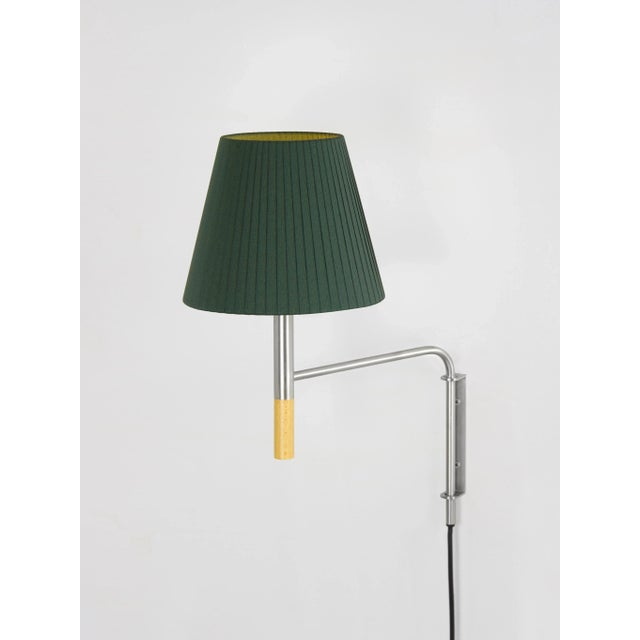 Contemporary Green BC1 Wall Lamp by Santa & Cole For Sale - Image 3 of 11