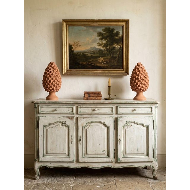 Pair of Hand-Finished Terracotta Pine Cone Finials For Sale - Image 12 of 12