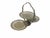 English Vintage 1950s English Pierced Silver-Plated 3-Tier Folding Dessert Stand For Sale - Image 3 of 8