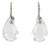 Tiffany & Co. Elsa Peretti Platinum Rock Crystal Teardrop Pierced Dangle Earrings, A Pair For Sale