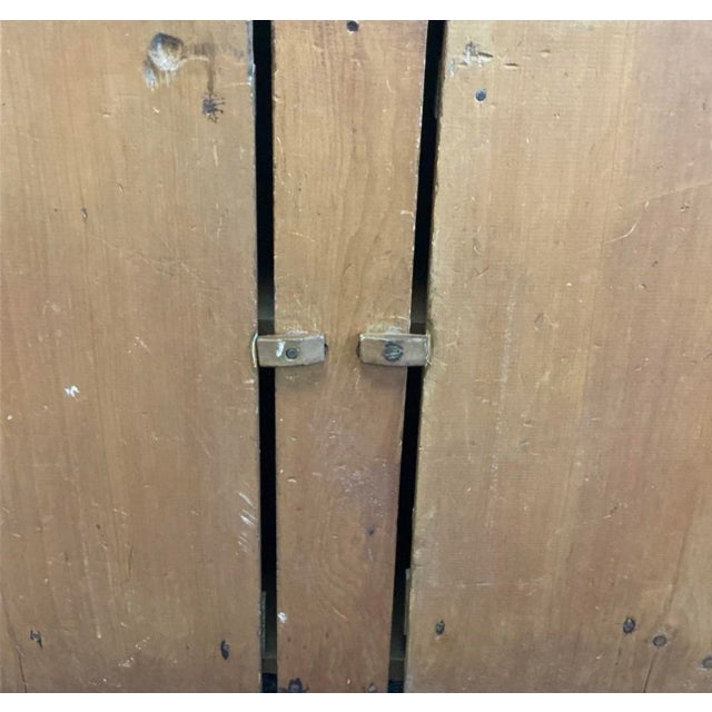 Antique Primitive Pine Early American Dry Sink Cabinet Country Farmhouse For Sale - Image 4 of 7