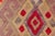 Vintage Mauve & Coral Kilim Runner For Sale - Image 10 of 10