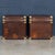 20th Century English Leather Clad Trunks, 1990s, Set of 2 For Sale - Image 11 of 18