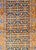 A wonderful antique East Turkistan Herati rug with an all-over multicolored trellis pattern with leaves and stylized...