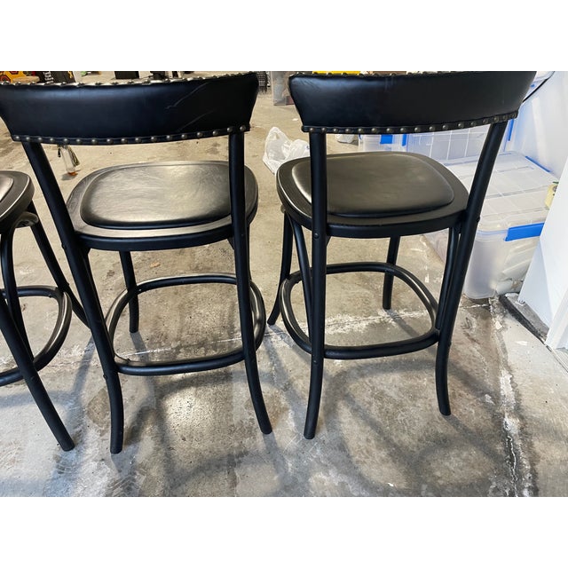 Contemporary Lucas Bar Stools - Pottery Barn For Sale - Image 3 of 8