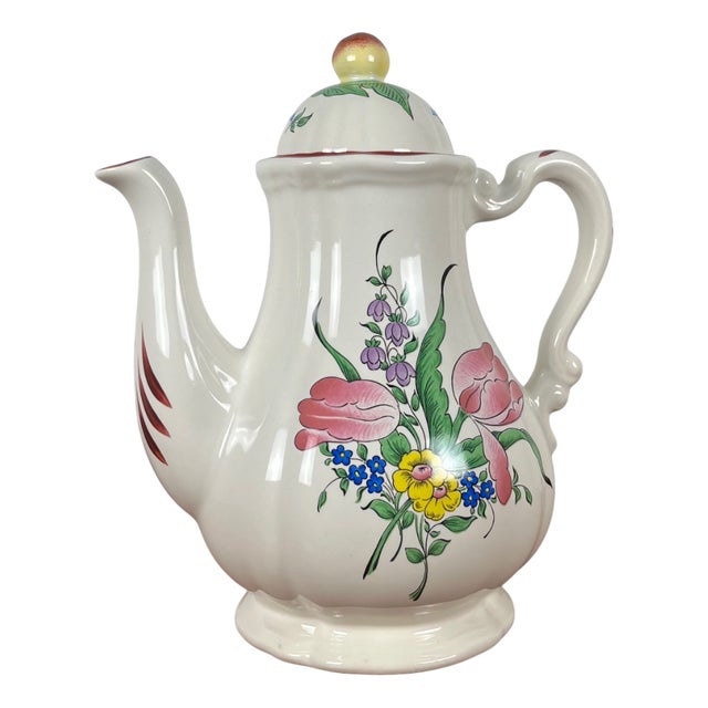 Teapot Réverbère Model from Kg Luneville, 1950 For Sale