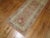 Vintage Primitive Soft Pink Turkish Runner - 2'8" x 12'7" For Sale - Image 4 of 6