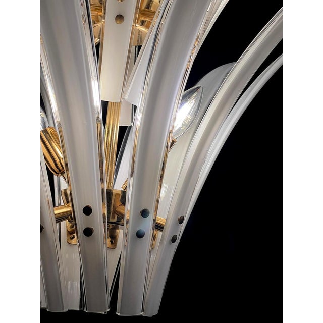 Vintage Chandelier by Vistosi Palms, 1970 For Sale - Image 11 of 16