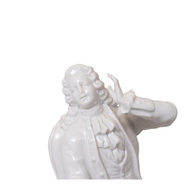 The Gossip Group in Glazed Porcelain, Germany, 1920s For Sale - Image 13 of 17