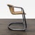 Industrial Industrial Style Lounge Chair With Metal Frame and Brown Leather Seat For Sale - Image 3 of 10