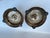 Vintage Silverplate and Glass Candle Hurricanes a Pair For Sale - Image 11 of 12