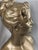 Vintage Gilt Composition Bust "Lys" After Emile Pinedo, French Art Nouveau Revival Sculpture For Sale - Image 4 of 18