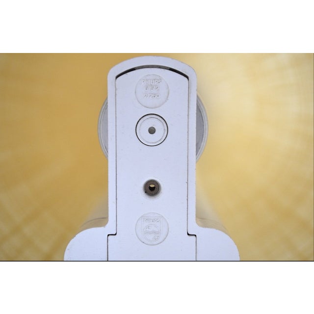 Black Brutalist Column Lamp from Philips, 1960s For Sale - Image 8 of 9