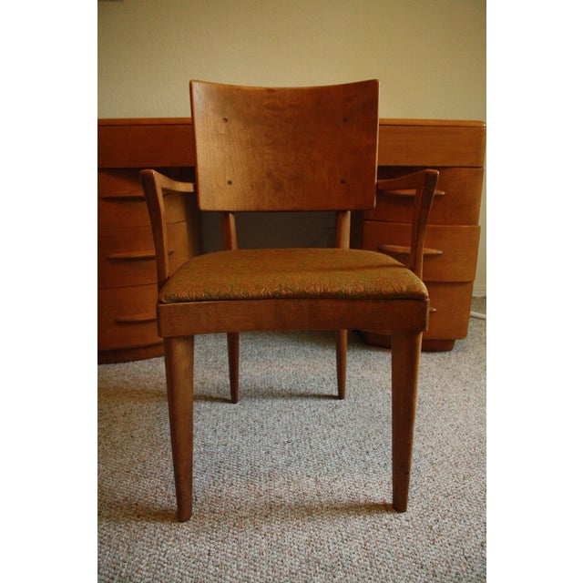 Heywood Wakefield Desk and Chair Set 2 Pieces Chairish