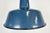 1960s Industrial Blue Enamel Factory Pendant Lamp, 1960s For Sale - Image 5 of 16
