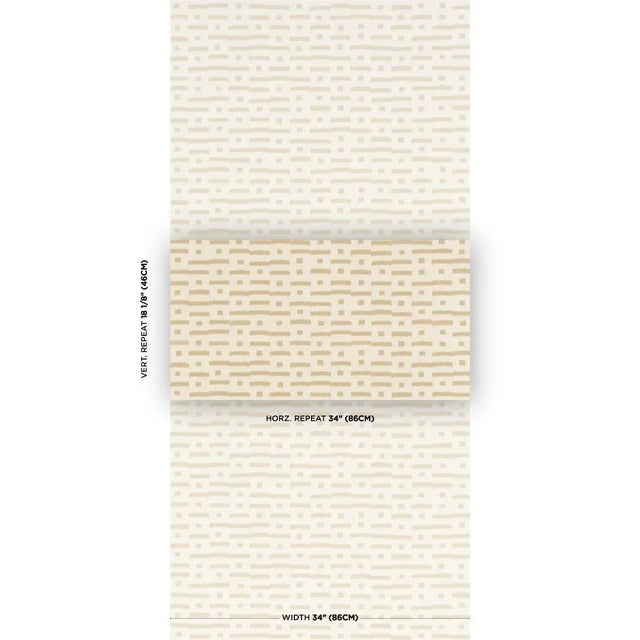 Abstract Ikat Sisal wallcovering is a rhythmic broken-stripe design with the subtle striations of a warp-printed fabric....