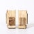 Cream Pair of Art Deco Bookends in Tessellated Cream & Ice Sugar Onyx For Sale - Image 8 of 8