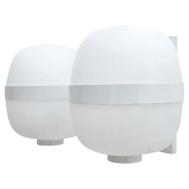 Large Wally Aplique Table Lamp by Miguel Mila for Erco, 1962, Set of 2 For Sale - Image 6 of 6