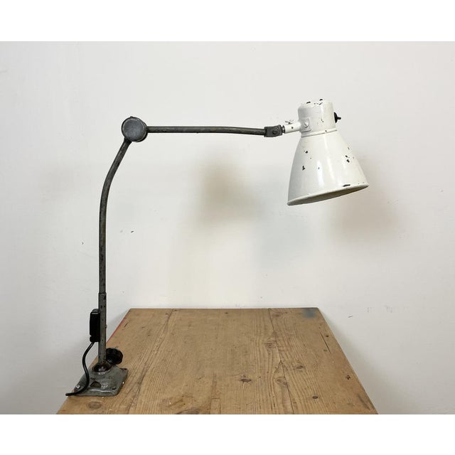 Large Industrial Workshop Table Lamp, 1960s For Sale - Image 15 of 18