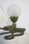 Late 19th Century Extraordinary 19th Century Beaux Arts Four Arm Brass & Zinc Globe Light Chandelier-Stanford White Gatsby MansionStyle- 37éw. For Sale - Image 5 of 9