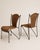 1950s Mid-Century Wicker and Iron Dining Chairs attributed to Frederic Weinberg, 1950s, Set of 6 For Sale - Image 5 of 16