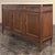 French Antique French Louis XVI Mahogany Buffet With Carrara Marble For Sale - Image 3 of 16