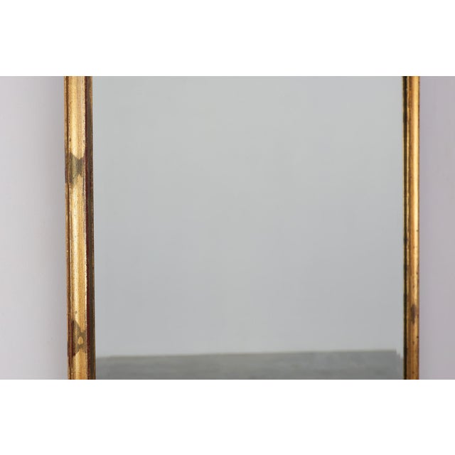 Arched Gilt Mirror with Ogee Top, France, 1920 For Sale - Image 9 of 11