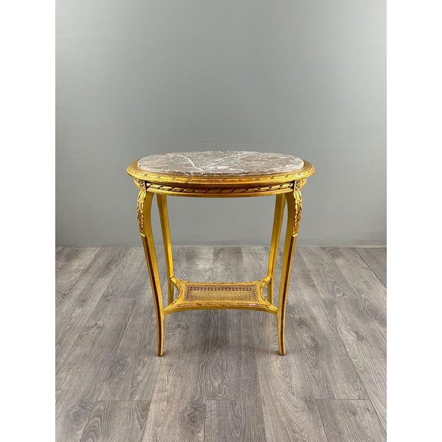Early 20th Century Louis XVI Style Side Table For Sale - Image 9 of 9