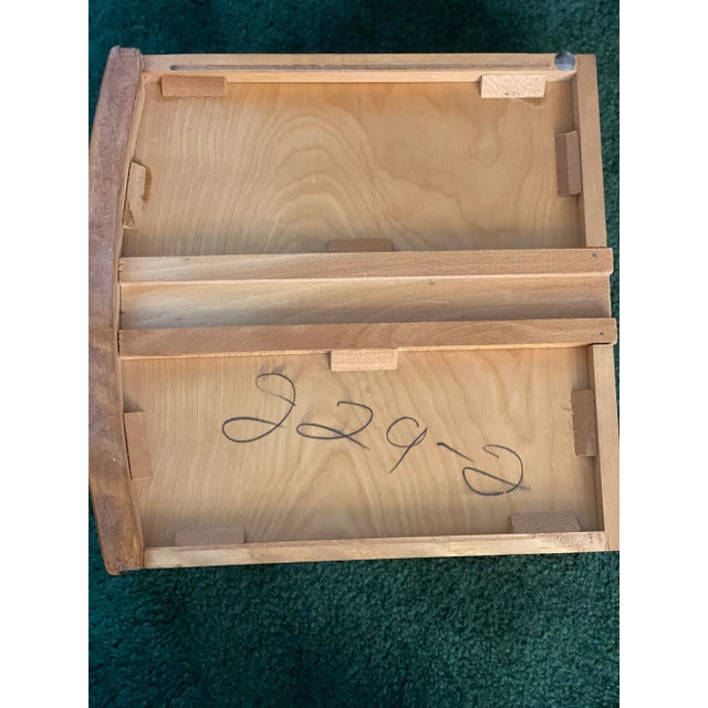 Heywood Wakefield Bedside Table Dresser, Circa 1920s, 2 Avbl For Sale - Image 9 of 12