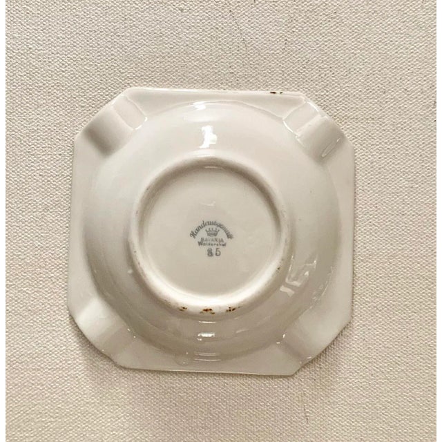 Created for Bosau Germany’s 800’s Anniversary in 1952 this handpainted gilt ashtray is a true collector’s piece! The...