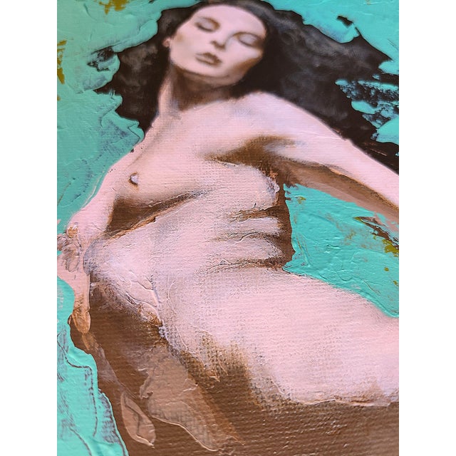 Figurative Perilous Grace (Contemporary Impressionist Figurative Nude Painting), Louis Braquet For Sale - Image 3 of 5