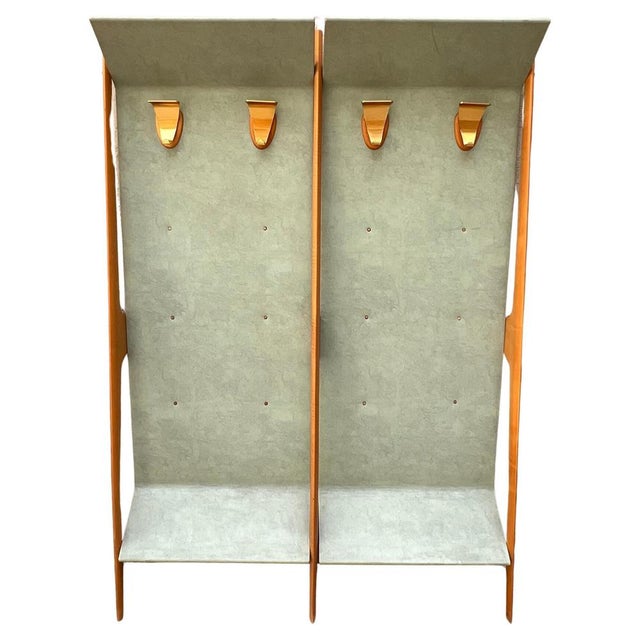 Decorative Wall Coat Hanger, 1950s For Sale - Image 9 of 9