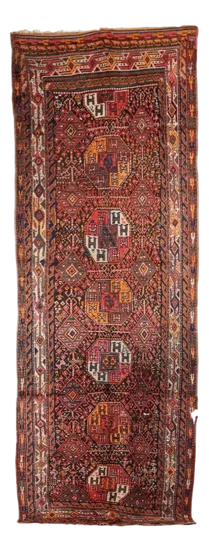 Vintage Turkish Kazak Rug