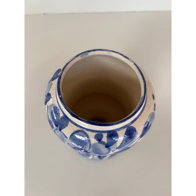 Ceramic Vintage French Camomille Apothecary Jar For Sale - Image 7 of 9