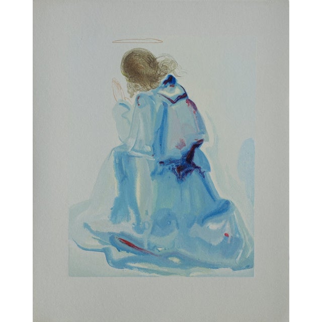 Salvador Dali, The Angel, Etching For Sale
