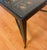 Elegant Wrought Iron Coffee Table With Glass Top and Gilt Accent For Sale In Miami - Image 6 of 12