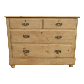 19th Century English Pine Dresser For Sale