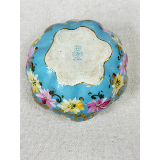 Japanese Antique Royal Kinran Nippon Bowl For Sale - Image 3 of 7