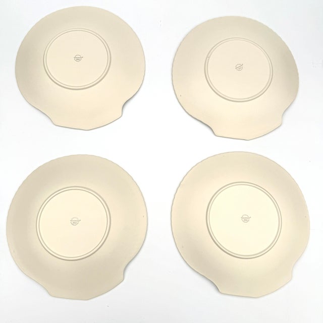 Wedgwood Wedgwood Scallop Shell Plates - Set of 4 For Sale - Image 4 of 5