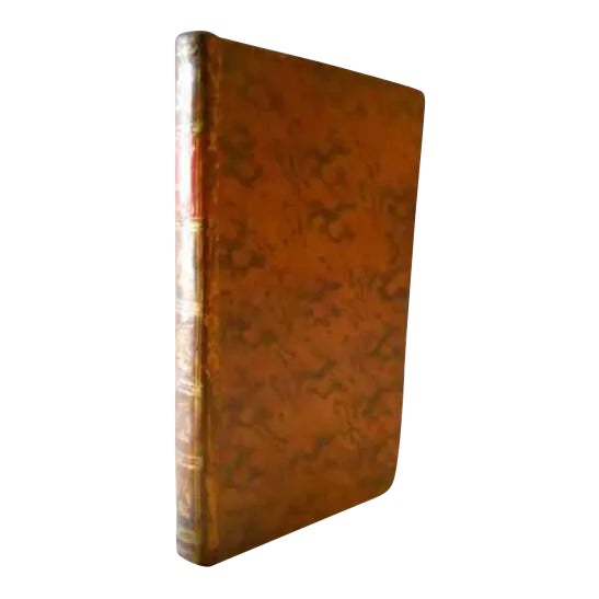 1760s Decorative French Leather Book, Montesquieu's Le Temple De Gnide For Sale