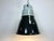 Industrial Black Enamel Pendant Lamps from Elektrosvit, 1970s, Set of 4 For Sale - Image 13 of 16