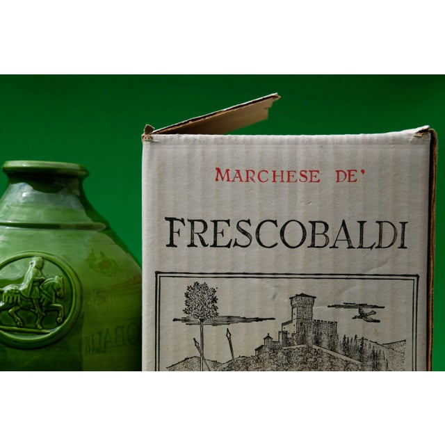 Large Classic Chianti Wine Vases from the Cantina Marchese De Frescobaldi, Tuscany, Italy, 1920s, Set of 2 For Sale - Image 12 of 13