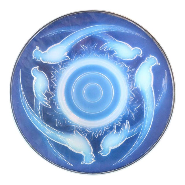 Peacock Bowl by Verlys For Sale