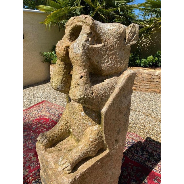 Antique French Stone Gargoyle For Sale - Image 6 of 15