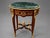 Wood 1960s French Louis XVI Mahogany Marble Side Table-1 Pc For Sale - Image 7 of 11