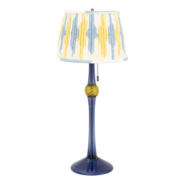 John Hutton X Donghia Murano Glass Lamp For Sale