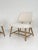 Swedish Modern Lounge Chairs in Ivory Bouclé Upholstery from Alf Svensson, 1950, Set of 2 For Sale - Image 4 of 10