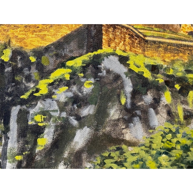 Original Scottish Painting of Edinburgh Castle & Ross Fountain by Vikki Hastings – Framed Cityscape” For Sale - Image 15 of 18