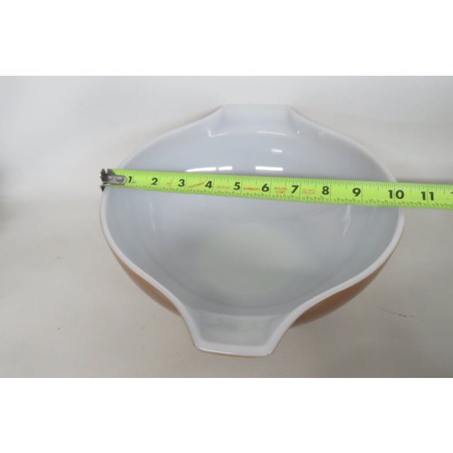 Mid 20th Century Pyrex Model No 444 Early American 4 Quart Cinderella Mixing Bowl Glass For Sale - Image 13 of 18