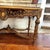 1990s 1990s Vintage Rococo Italian Ornate Bronze Wood Granite Console Accent Table For Sale - Image 5 of 12